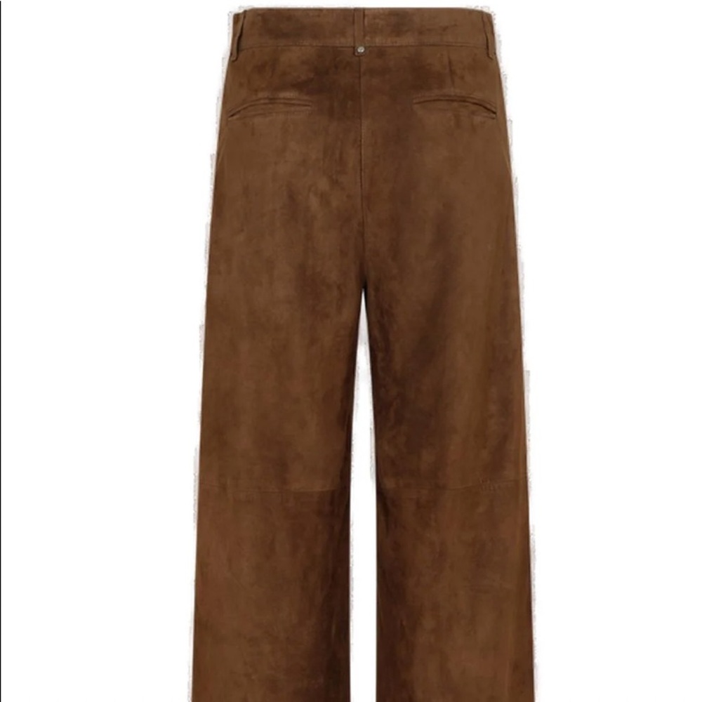 Max Mara suede pants